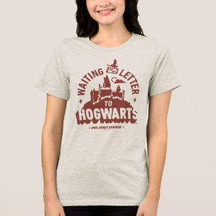 Wachtend op mijn brief naar HOGWARTS™ Tri-Blend Shirt