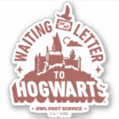 Wachtend op mijn brief van HOGWARTS™ Sticker (Voorkant)