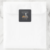"Wachtend tot het Halloween Sticker | Grappig (Tas)