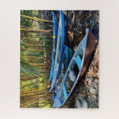 Wachtende boten, Amatique-baai puzzel (Verticaal)