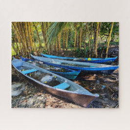 Wachtende boten, Amatique-baai puzzel