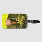 Wachtende vrouw (John Everett Millais) Bagagelabel (Voorkant (horizontaal))