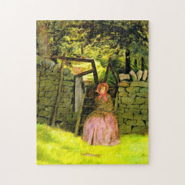 Wachtende vrouw (John Everett Millais) Legpuzzel