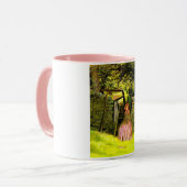 Wachtende vrouw (John Everett Millais) Mok (Voorkant links)