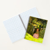 Wachtende vrouw (John Everett Millais) Notitieboek (Binnen)