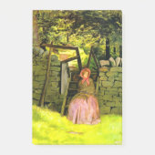 Wachtende vrouw (John Everett Millais) Post-it® Notes (Voorkant)