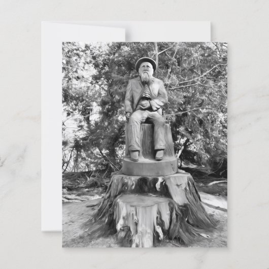 Wachter van het Woud Papiervel (Achterkant)