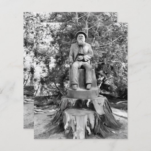 Wachter van het Woud Papiervel (Voorkant / Achterkant)