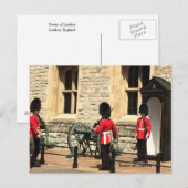 Wachters van de Tower of London Briefkaart (Voorkant / Achterkant)