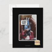 Wachtlijn voor knuffels briefkaart (Voorkant / Achterkant)