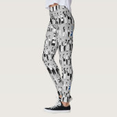 Wachtrij, meer wachtrij LGrey BG Leggings (Links)