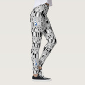 Wachtrij, meer wachtrij LGrey BG Leggings (Rechts)
