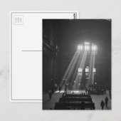 Wachtruimte Union Station, 1943 Briefkaart (Voorkant / Achterkant)