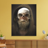 Wachttijd Canvas Afdruk (Insitu (Woonkamer))