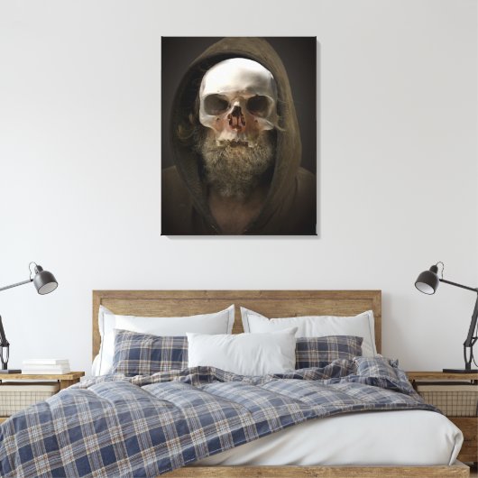 Wachttijd Canvas Afdruk (Insitu (Slaapkamer))