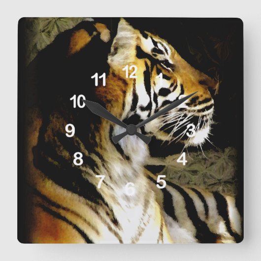 Wachttijd_ Vierkante Klok (Voorkant)