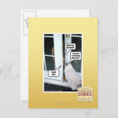 Wachtwoord alstublieft briefkaart (Voorkant / Achterkant)