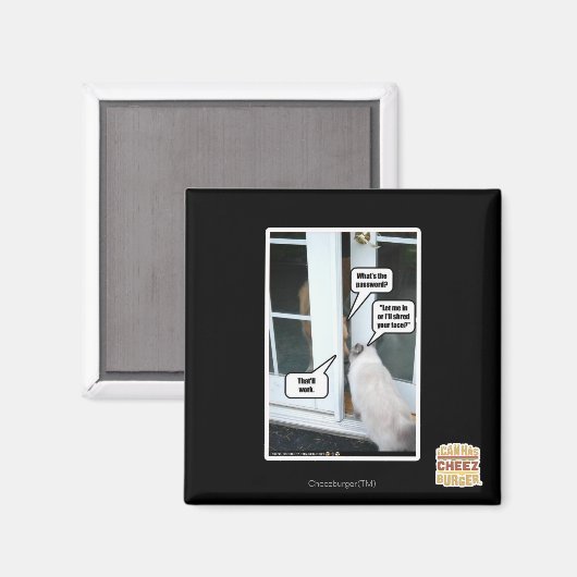 Wachtwoord alstublieft magneet (Voorkant / Achterkant)