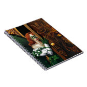 Wachtwoord Fairy Groen Keltisch Notitieboek (Rechterzijde)