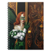 Wachtwoord Fairy Groen Keltisch Notitieboek (Voorkant)