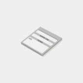 Wachtwoord Post-It Notities (Grijs) Post-it® Notes (Schuin)