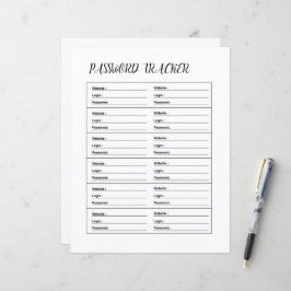 WACHTWOORD TRACKER