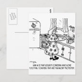 Wachtwoord voor broodrooster briefkaart (Voorkant / Achterkant)