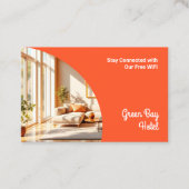 Wachtwoord voor Wi-Fi Internet Guest Visitekaartje (Voorkant)