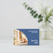 Wachtwoord voor Wi-Fi Internet Guest Visitekaartje (Staand voorkant)