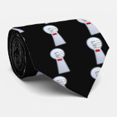 Wachtwoordbeveiliging Stropdas (Opgerold)