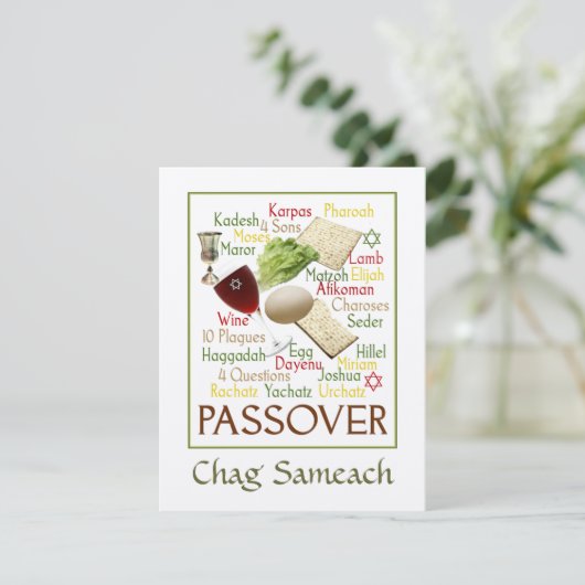 Wachtwoorden Kaart (Staand voorkant)