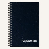 WACHTWOORDEN NOTITIEBOEK (Voorkant)