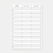 Wachtwoordherinneringen Post-it notities Post-it® Notes (Voorkant)