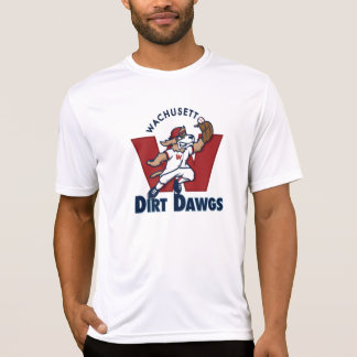 Wachusett Dirt Dawgs Collegiate Baseball Team Logo T-shirt