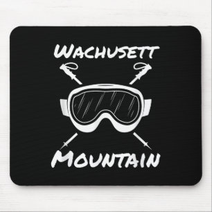 Wachusett Mountain Massachusetts Skiër Skiën Skieë Muismat