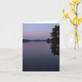 Wachusett Sunset Note Card Kaart (Gele Bloem)