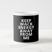 Wack Energy ver van mij houden Grote Koffiekop (Voorkant)