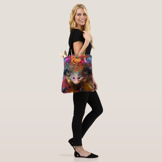 Wackadoodle Eco-vriendelijke levendige kleuren Tote Bag (Op model)