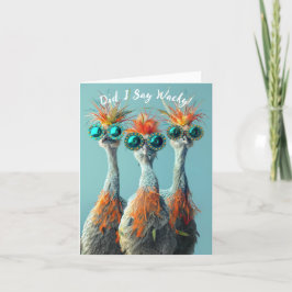 Wackadoodle Funny Friends Feestdagen Kaart