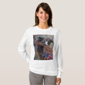 Wackadoodle Struisvogel Persoonlijk Achter  T-shirt (Voorkant volledig)