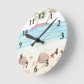 Wacky beach ronde klok (Hoek)