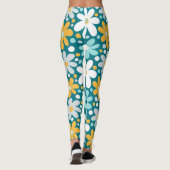 Wacky Daisy Garden Floral Patterned | LEGGINGS (Achterkant)