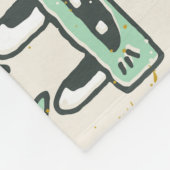 Wacky Doodles: tekenset Fleece Deken (Hoek)