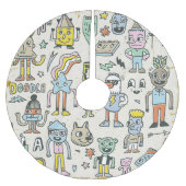 Wacky Doodles:  tekenset Kerstboom Rok (Voorkant)