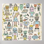 Wacky Doodles:  tekenset Poster (Voorkant)