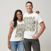 Wacky Doodles: tekenset T-shirt (Unisex)