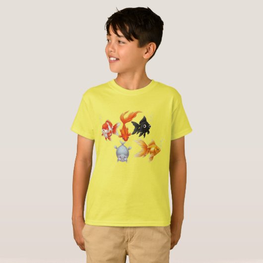Wacky Goldfish T-shirt (Voorkant volledig)