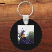 Wacky Horse Riding Roller Coaster Meme Internet Fu Sleutelhanger (Voorkant)