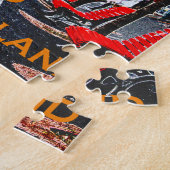 Wacky Lugano Zwitserland Legpuzzel (Zijkant)