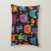 Wacky monster accent kussen (Achterkant (Verticaal))